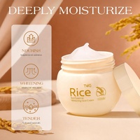 Crème Visage au Riz Nourrissante TWG RTS – Éclaircissante, Lissante et Hydratante – Réparatrice et Blanchissante – Meilleure Vente