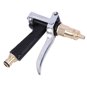 Pistolet pulvérisateur haute pression avec buse en laiton et connecteur pagode pour lavage de voiture et arrosage de jardin - Product Image 1