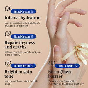 Crema de manos reparadora KORMESIC Private Label 60g 10X con niacinamida y ceramida, hidratante, iluminadora y humectante para piel seca - Product Image 2