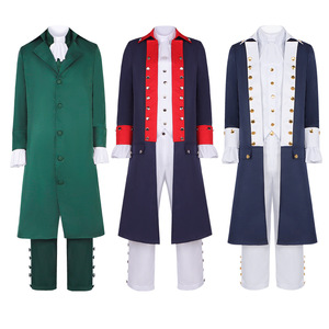 Costume de prince médiéval pour homme, costume colonial Alexander Hamilton, tenue de scène pour fête d'Halloween - Product Image 1