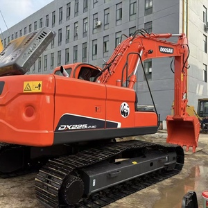 Excavatrice sur chenilles hydraulique Doosan DX225LC-9C d'occasion de 22 tonnes, machine d'origine avec garantie d'un an, prix bas à la vente - Product Image 5