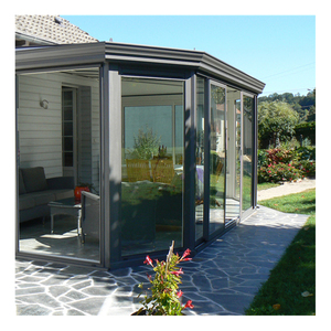 Préfabriquée De Toit En <span class=keywords><strong>Verre</strong></span> <span class=keywords><strong>Trempé</strong></span> Véranda Salle De <span class=keywords><strong>Verre</strong></span> Extérieure Jardin <span class=keywords><strong>Serre</strong></span> - Product Image 5