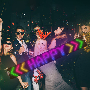 16*144 133x19.2cm <span class=keywords><strong>LED</strong></span> ma trận Bảng điều chỉnh ứng dụng điều khiển USB 5V di chuyển văn bản Logo linh hoạt Màn hình <span class=keywords><strong>LED</strong></span> dấu hiệu hiển thị cho Windows cửa hàng - Product Image 4