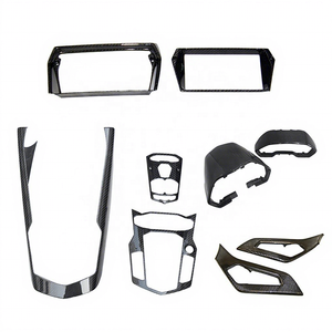 Nuevo kit interior de fibra de carbono seca estilo OEM para Lamborghini Aventador LP700, kit de manijas de puerta y tablero. - Product Image 1