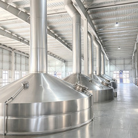 Équipement de brassage de bière micro artisanal clé en main HEM de 1000L à 5000L avec pompe à moteur PLC – Prix usine