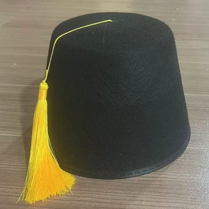 Fez verde <span class=keywords><strong>cappello</strong></span> <span class=keywords><strong>turco</strong></span> con nappa nera - Product Image 3