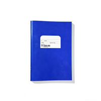 Cuaderno de ejercicios cosido a caballete OEM de fábrica con cubierta de plástico colorida, personalización de páginas interiores y opciones de conteo de hojas para Europa