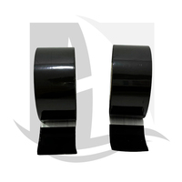 Cinta de impresora de resina de cera negra Cinta de transferencia térmica 110mm 74m para impresora de etiquetas de código de barras