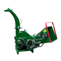 Cippatrice per Legno PTO Resistente per Uso Agricolo su Trattore