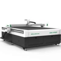 Machine de découpe à couteau vibrant pour la découpe du carton ondulé, du panneau rigide, de la mousse EVA et la transformation des boîtes colorées.