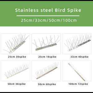 Pointes anti-pigeons <span class=keywords><strong>en</strong></span> acier inoxydable personnalisées, dissuasif pour oiseaux, pointes <span class=keywords><strong>de</strong></span> contrôle des oiseaux, répulsif anti-oiseaux - Product Image 2