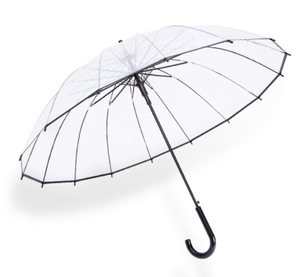 Parapluie suspendu transparent moderne et élégant pour filles - Cadeau avec protection contre la pluie - Product Image 4