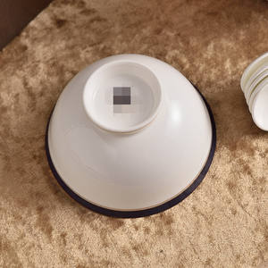 Assiettes plates en céramique nordique en porcelaine bols design de luxe durables stockés mariages restaurants - Product Image 4