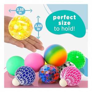 Premium Customized Eco-friendly TPR <b>Squeeze</b> <b>Ball</b> Kids Anxiety Relief High Quality Soft Sensory Squishy Toy Slow Rise CE - Product Image 6