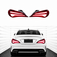 Luz Trasera LED Secuencial Ultrabrillante de 6000K para Mercedes Benz CLA W117 C117 2014-2019, Conexión Plug and Play, Intermitente Inteligente