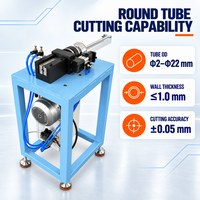 Machine de découpe de tubes multi-matériaux sans éclats, coupe-tubes semi-automatique sans bavures pour acier inoxydable, aluminium, cuivre