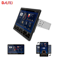 Écran rotatif de style Tesla de 13,3 pouces, autoradio Android 2din/1din pour Ford, lecteur multimédia de voiture universel, lecteur DVD, navigation