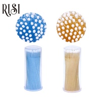 Outils d'extension de cils RISI Micro écouvillons Extensions de cils Micro-écouvillon de cils de marque propre Fournisseur d'usine Micro-écouvillon jetable