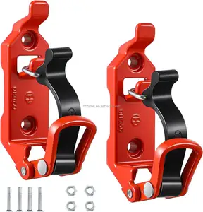 HM3507 Laranja Pá Montagem para o Telhado Rack Braçadeiras De Borracha De Metal Suportes De Montagem De Parede Quick Release Axe Holder Mount Kit