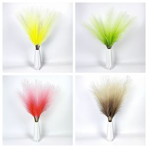 Rampa de gradiente <span class=keywords><strong>Pampas</strong></span> Hierba <span class=keywords><strong>Pampas</strong></span> esponjosas para centros de mesa para el hogar Decoración DE BODA Flores Hierba artificial - Product Image 1