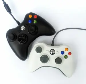 Üretimi Xb ox 360 oyun denetleyicisi kablolu Joystick Joy Pad USB oyun pedi denetleyicisi için xbox x 360 konsolu ve PC