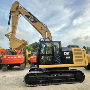 Excavatrice sur chenilles hydraulique CAT320E d'occasion, 20 tonnes, excellent état, moteur de pelle médiatineuse, modèle 2024, origine Japon, garantie 1 an MOOG - Product Image 1