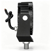 Phare de travail LED laser rond de 4 pouces pour tout-terrain avec feux de jour DRL