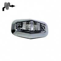 Ampoules de feux de position arrière de remorque à 2 ampoules de feux de position latéraux à LED 10-30v camion rouge