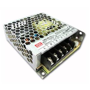 LRS-50-12 51-100W Power <b>Switching</b> Supply <b>12V</b> Single Output 4.2A Ripple 120mVp-p Wide Input Voltage Range 86% - Product Image 1
