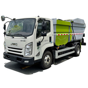Camión de Basura Autocargable con Cajas Delanteras y Traseras Independientes de 2m³ Delantera y 5m³ Trasera para la Recolección y Transporte de Residuos - Product Image 2