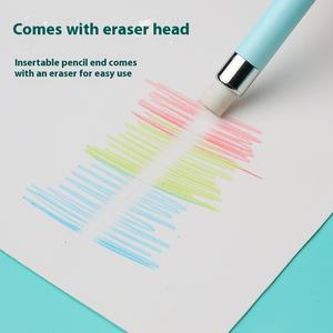 Ensemble 12 pièces <span class=keywords><strong>dessin</strong></span> pour enfants <span class=keywords><strong>crayon</strong></span> d'art rond éternel sans aiguiser pas <span class=keywords><strong>facile</strong></span> à casser HB plomb coloré sans encre K-45 Weizhuang - Product Image 5