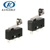 Mini micro-interrupteur Chinakel KW12-3C-2A T105 5E4 IP67 étanche en métal 125/250VAC 0.1-10A pour usage industriel