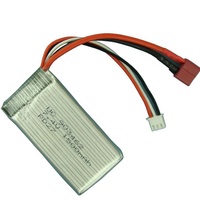 Batterie au lithium polymère rechargeable de haute qualité personnalisée 7,4 V 1500 mAh, modèle 903462, batterie Li Po pour avion modèle