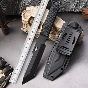 Cuchillo Táctico Personalizable Forager DIY con Hoja de Acero Inoxidable, Punta Caída y Mango G10, Ideal para Supervivencia y Caza en Exteriores - Product Image 6