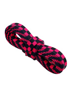 Lacets Coolstring 0,8 cm de largeur supplémentaire : Affirmez votre style avec des lacets à transfert thermique aux motifs drapeau à damier rouge et noir.