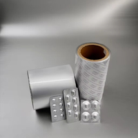 Emballage de capsules de pilules en aluminium composite triplex imprimé sur mesure pour l'emballage pharmaceutique, épaisseur de 130 à 200 microns