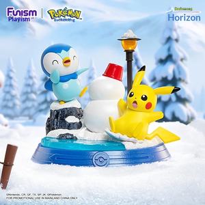 Figurines d'action d'anime <span class=keywords><strong>Pokémon</strong></span> <span class=keywords><strong>Pikachu</strong></span> et ses amis Série Boîtes mystère Funism Collection originale Modèle Ornement Jouets Cadeau - Product Image 2