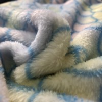 Dernière conception de couverture pour bébé en tissu polaire imprimé, 100 % fibre de polyester, texture douce