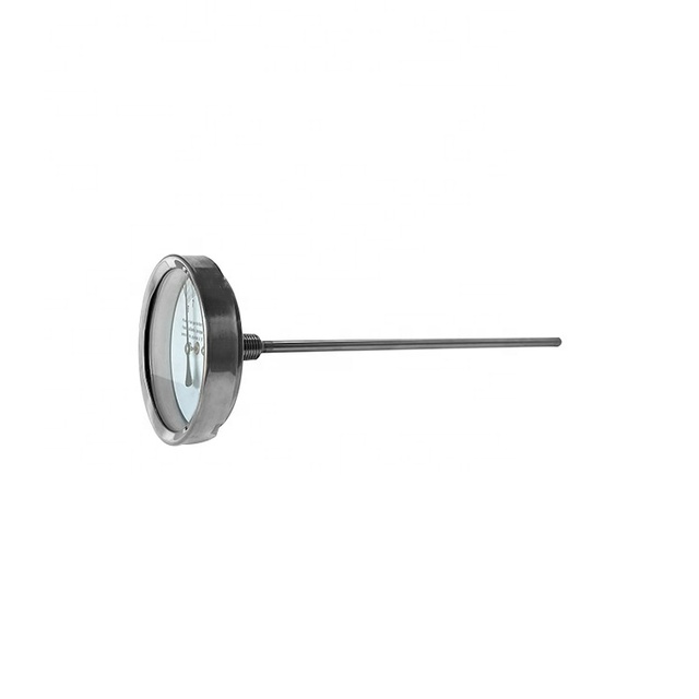 Thermometer Used to Measure the Temperature Long Stem Industrial Bimetal Thermometer