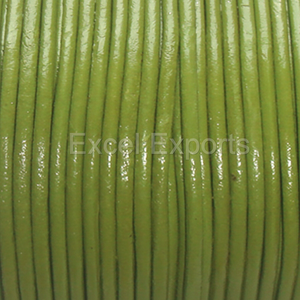 Bobines de cordon en cuir véritable de 2mm 25m 50m 100m longueurs forme ronde résultats de bijoux et composants - Product Image 1