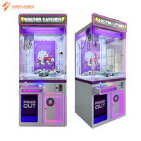 Machine à griffes de divertissement populaire, jeu d'arcade de simulation personnalisé, mini-grue à pincettes pour attraper les poupées avec monnayeur