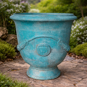 Jardinières d'extérieur au design moderne et écologique pour la maison, finition peinte, pots à fleurs en fibre de verre de la plus haute qualité - Product Image 1