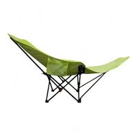 Chaise de lune portable à quatre vitesses réglable Oxford extérieur pliable Style de camping salon inclinable pour pause déjeuner jambe traînant