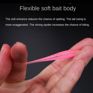 Bán Buôn Luya Phù Hợp Với T-Đuôi Mềm Côn Trùng Mandarin Cá Bass Mề Mỏ Bmbos Nhựa Chì Móc Câu Cá Nhóm Cho Cá Chép - Product Image 4