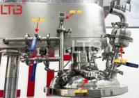 Mélangeur de pommades haute vitesse, équipement de mélange de crèmes et lotions, équipement de production de confitures, cosmétiques, mayonnaise, émulsifiant sous vide, machine