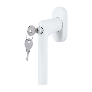 Apertura <span class=keywords><strong>finestre</strong></span> in acciaio inox bianco battente inclinazione e girata maniglia finestra con serratura a chiave - Product Image 3