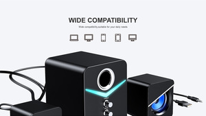 Sf123Bt Havit 3 "+ 2" 6Ohm 2.1 Nặng Bass Woofer Hệ Thống Loa Rạp Hát Tại Nhà Loa Siêu Trầm Bloetoth Stereo Loa Không Dây - Product Image 6