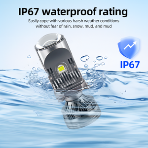 250W phổ LED dự án H4 xe LED ống kính đèn pha 6000K 6000LM độ sáng cao không thấm nước 68 Xe LED ánh sáng - Product Image 5