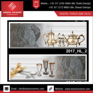 Finition brillante moderne 200x600mm carreaux de sol muraux en céramique polie option décorative intérieure extérieure brique réfractaire petit budget pour - Product Image 2