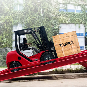 Spedizione gratuita a basso costo carrello elevatore diesel 2T 3T 5T 8T off Road carrello elevatore a combustione interna 4x4 macchinari industriali carrello elevatore Diesel - Product Image 5